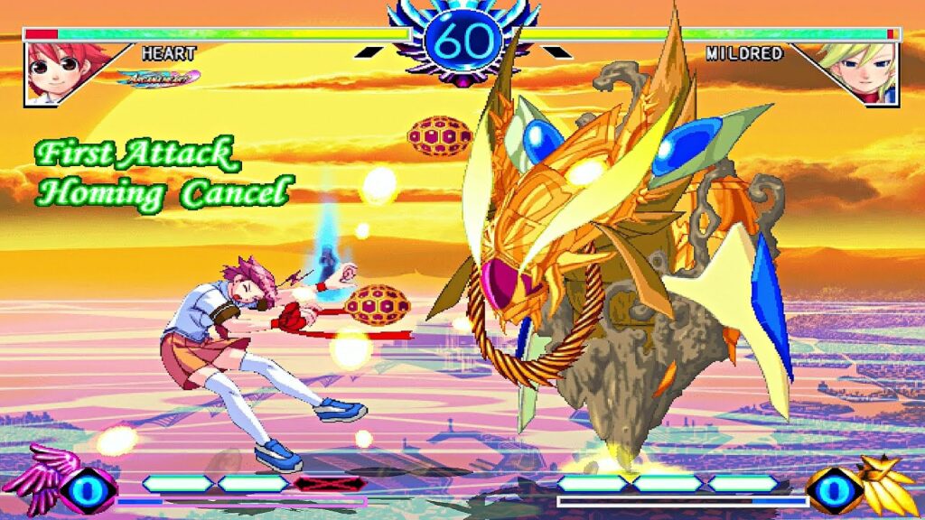 arcana heart gameplay
