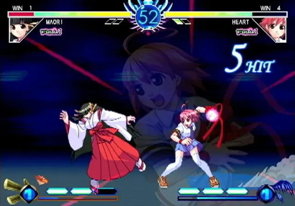 arcana heart gameplay 1v1