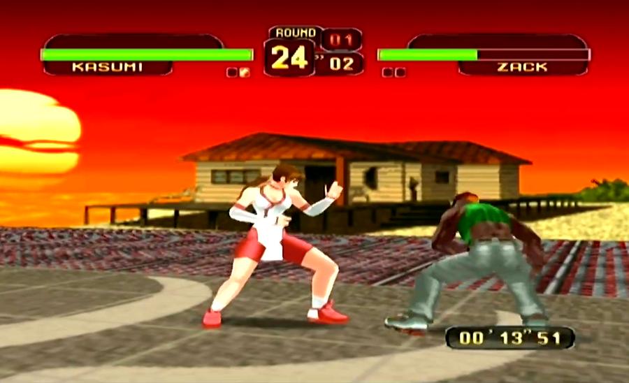 dead or alive 1 gameplay