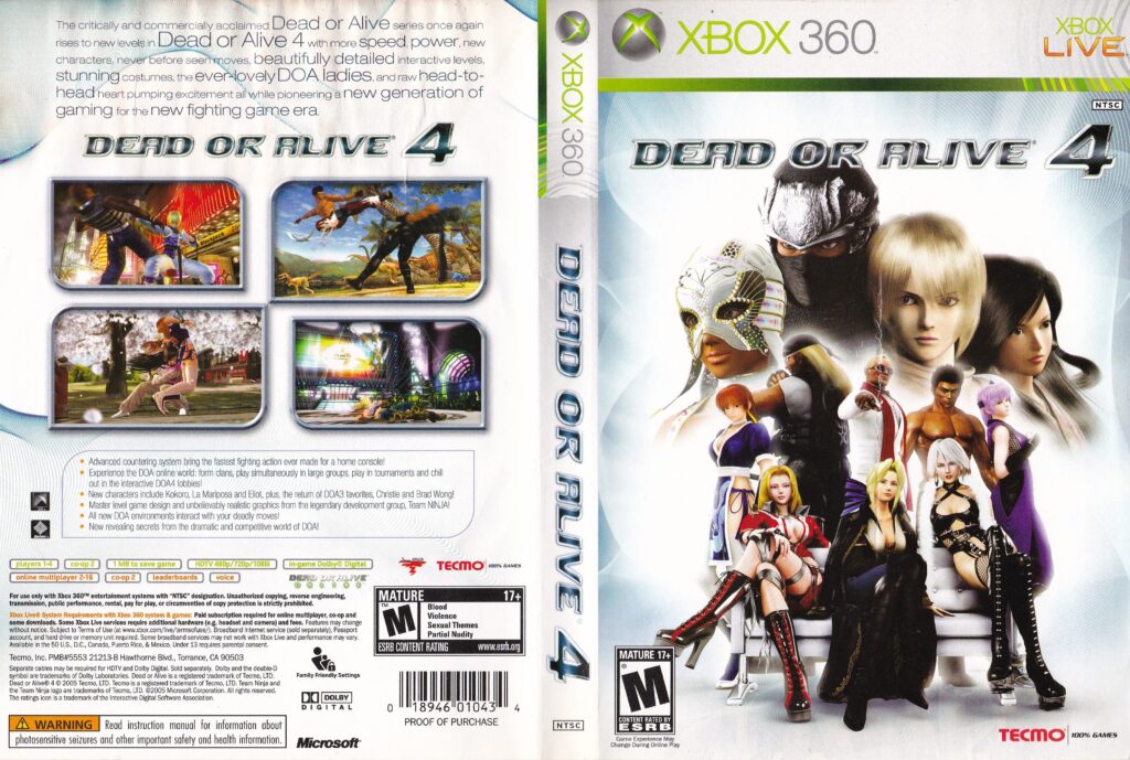 dead or alive 4