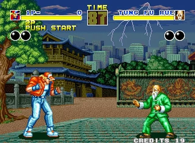 fatal fury 1 gameplay