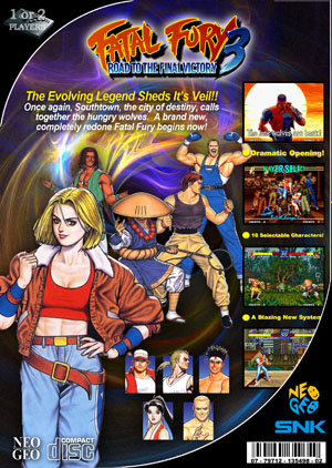 fatal fury 3 jaquette