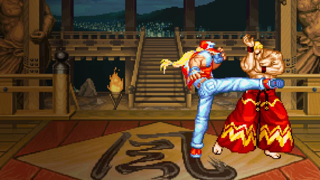 fatal fury real bout gameplay