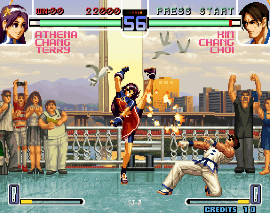 gameplay kof 2002