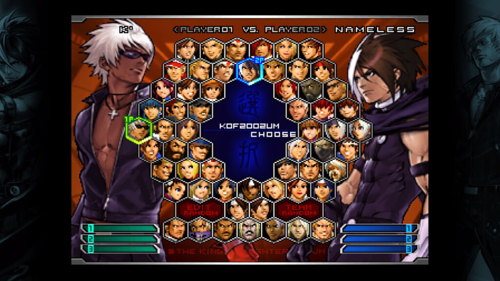 king of fighters 2002 line up