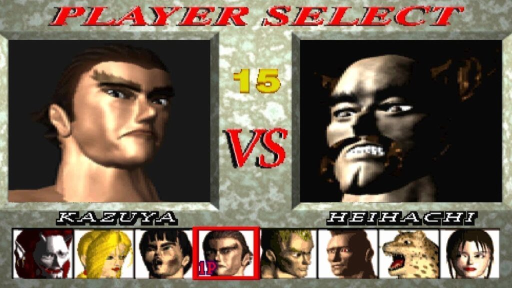 tekken 1 roster