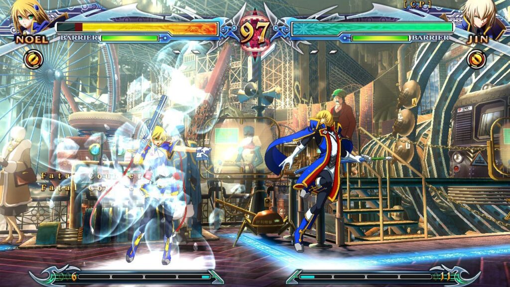 BlazBlue - Chrono Phantasma gameplay