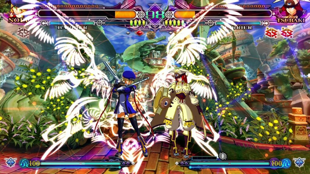 BlazBlue Continuum Shift gameplay
