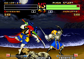 samurai shodown 4 démonstration