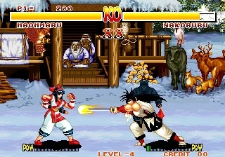 samurai shodown 1 gameplay