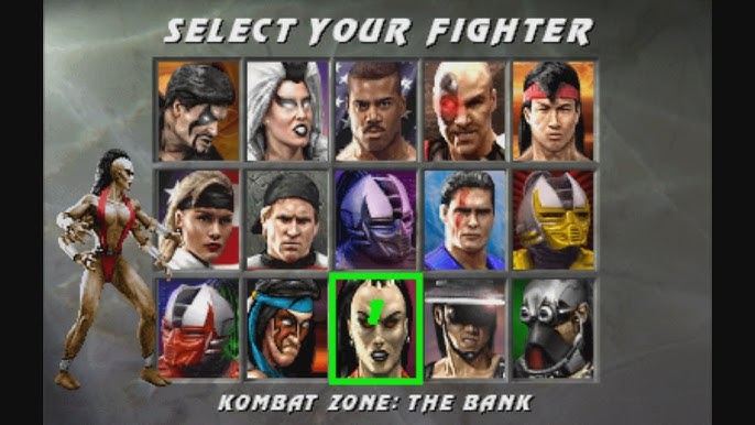 mortal kombat 3 roster