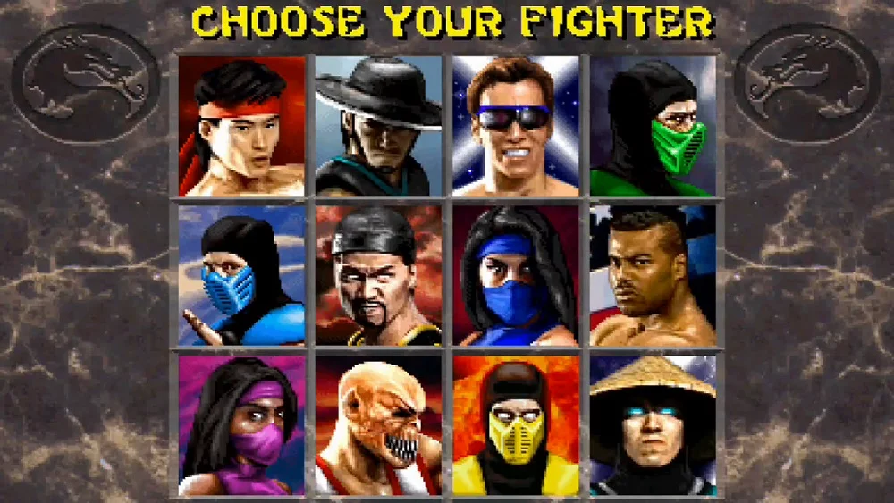 Mortal Kombat 2 roster