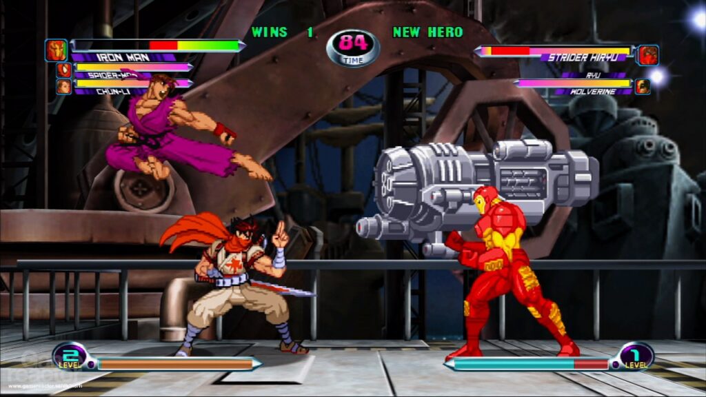 Marvel vs. Capcom 2: New Age of Heroes gameplay