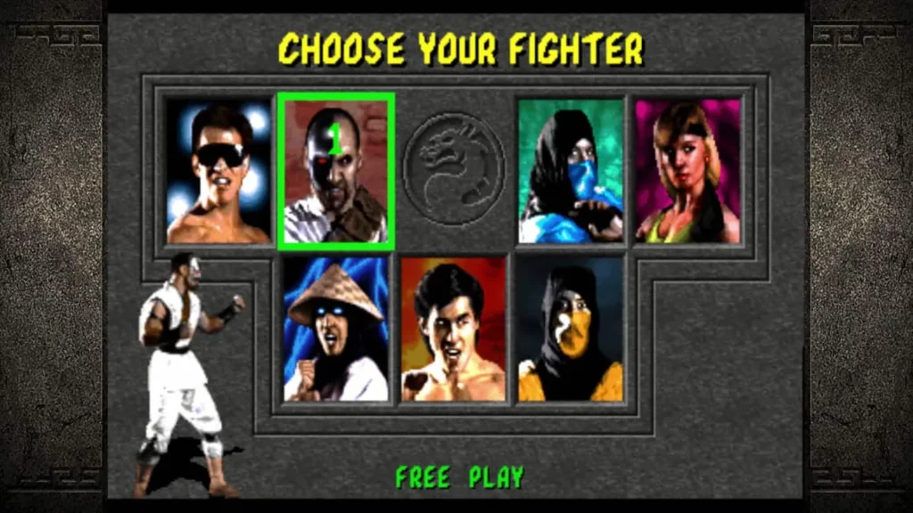 mortal kombat roster
