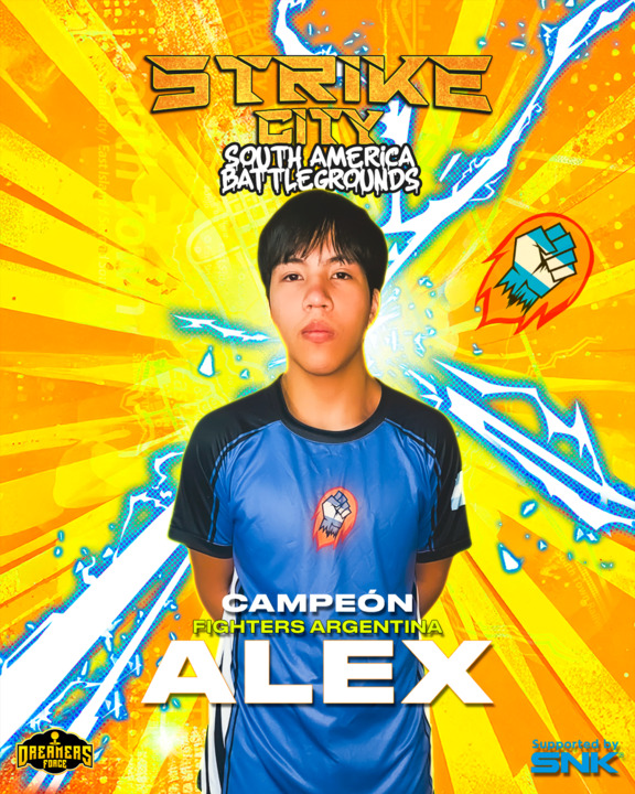 Joueur sud-américain sur King of Fighters