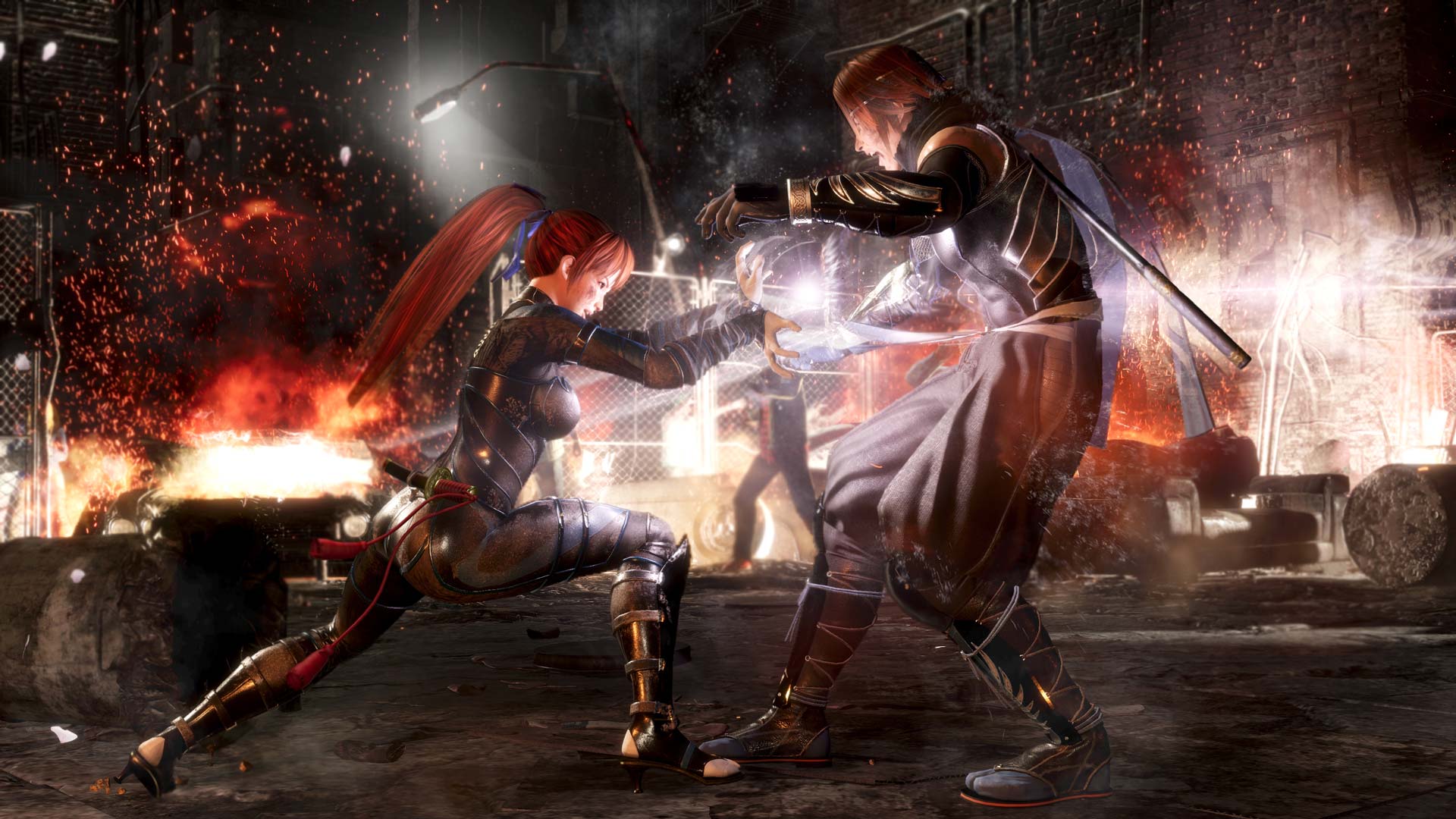 Système de contre en plein combat dans Dead or Alive