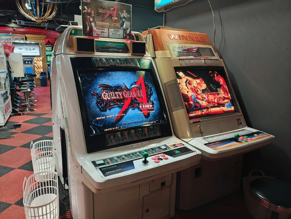 Salle d'arcade au Japon