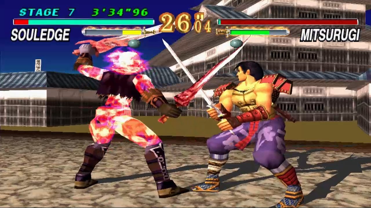 Soul Edge contre Mitsurugi