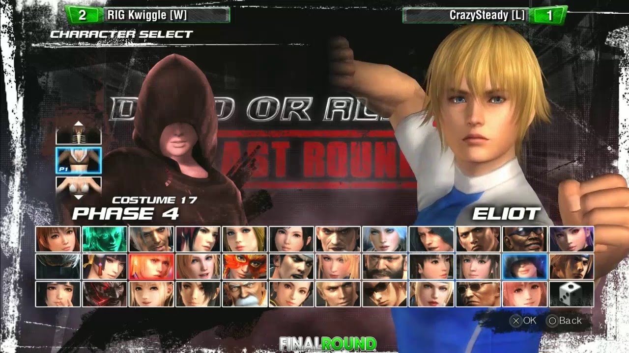 Dead or Alive 5 à Final Round