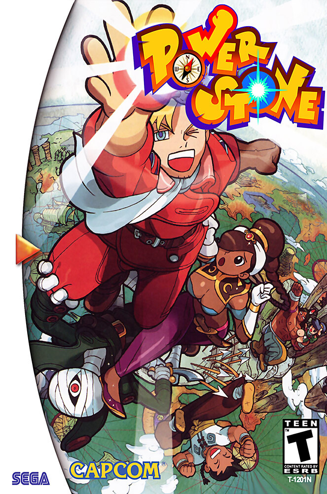 Jaquette de Power Stone