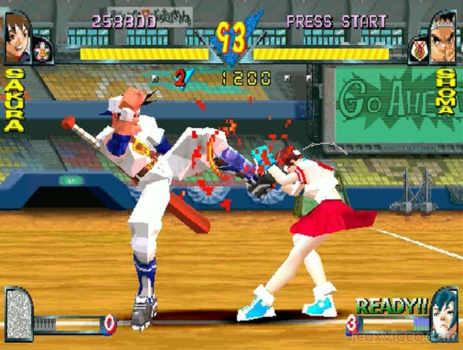 Gameplay de Rival Schools